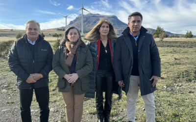 José Pakomio encabezó agenda de trabajo de la CNC en Aysén junto a ministra de Energía y dirigentes regionales
